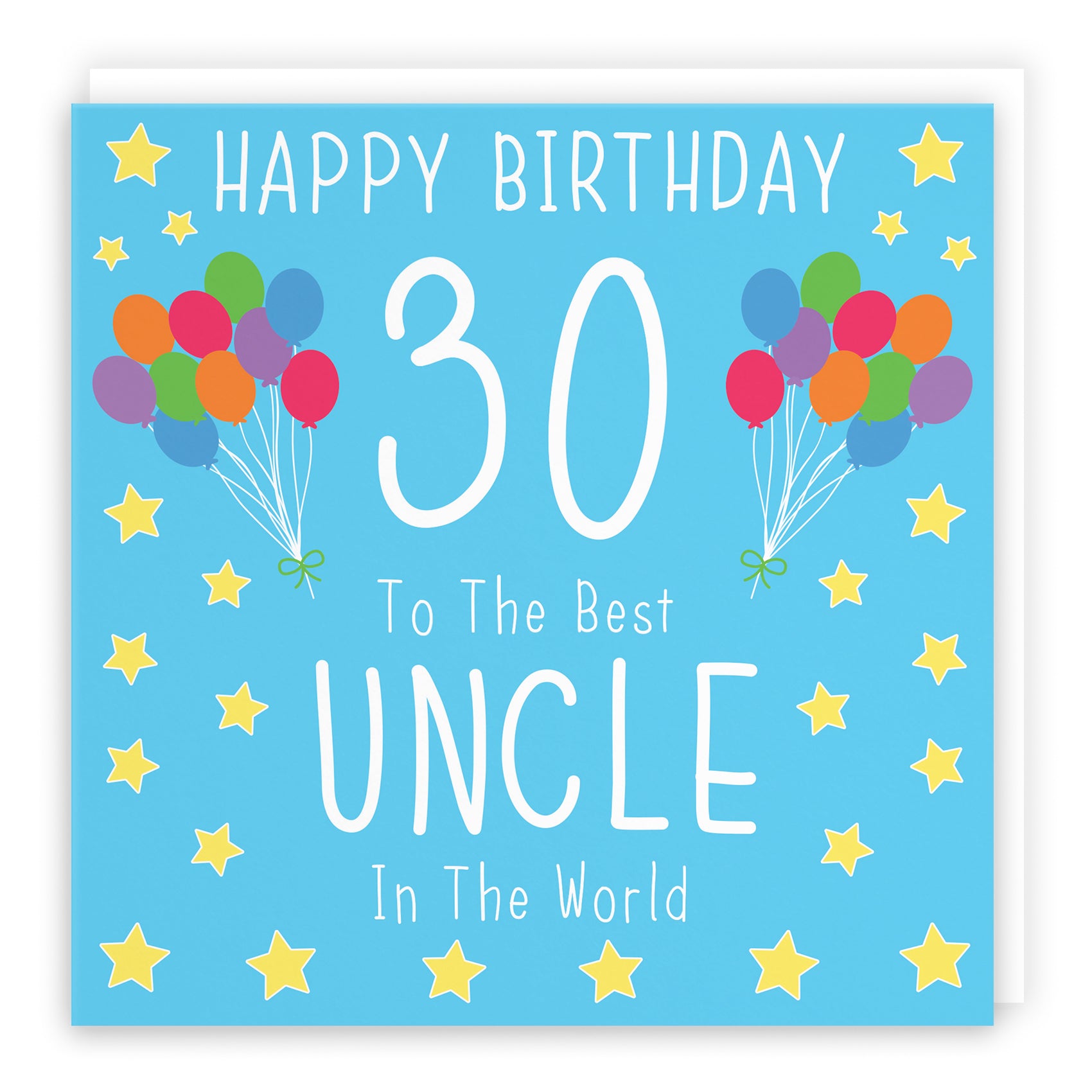 Blue Birthday Card Iconic