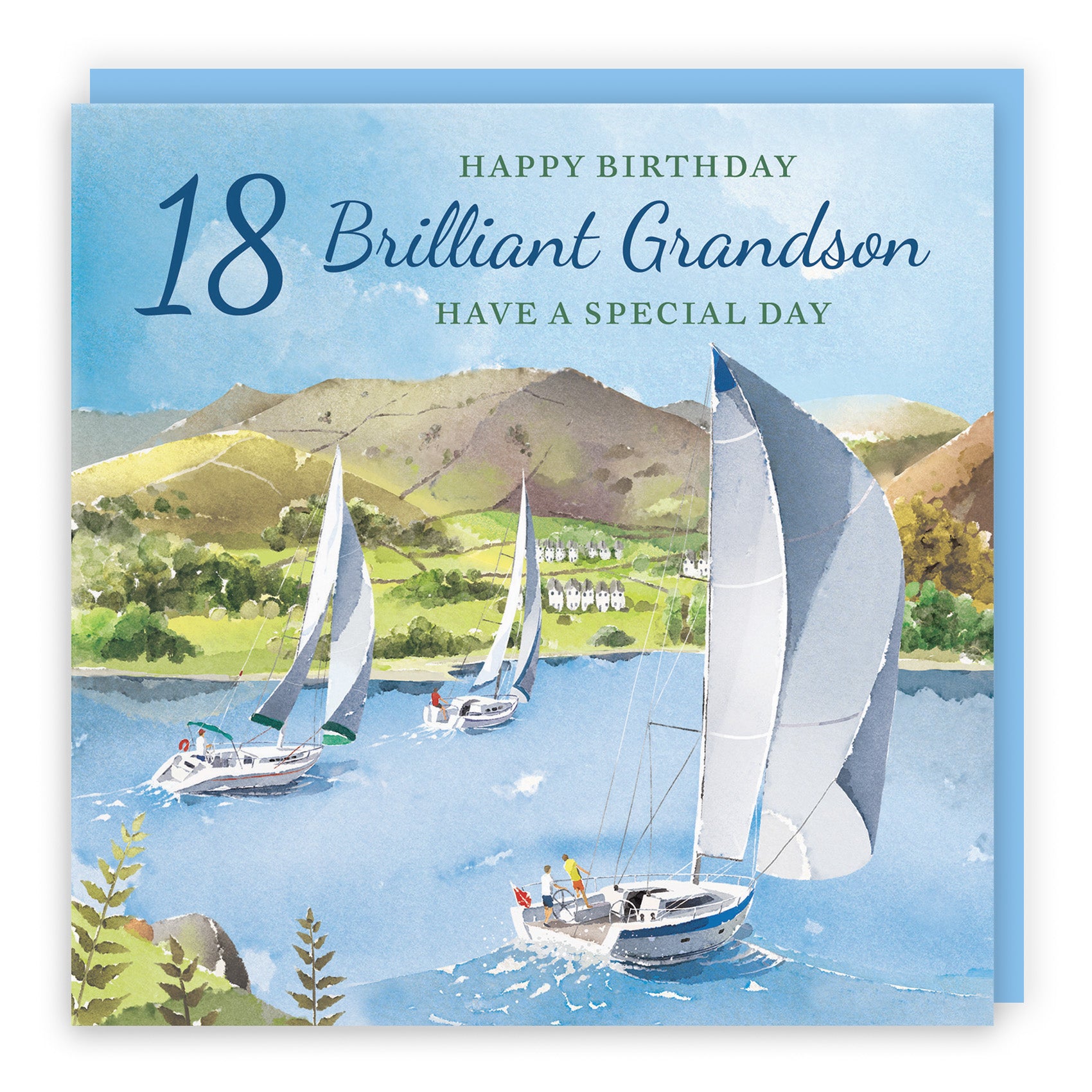 Sailing Boats Birthday Card Milo's Gallery