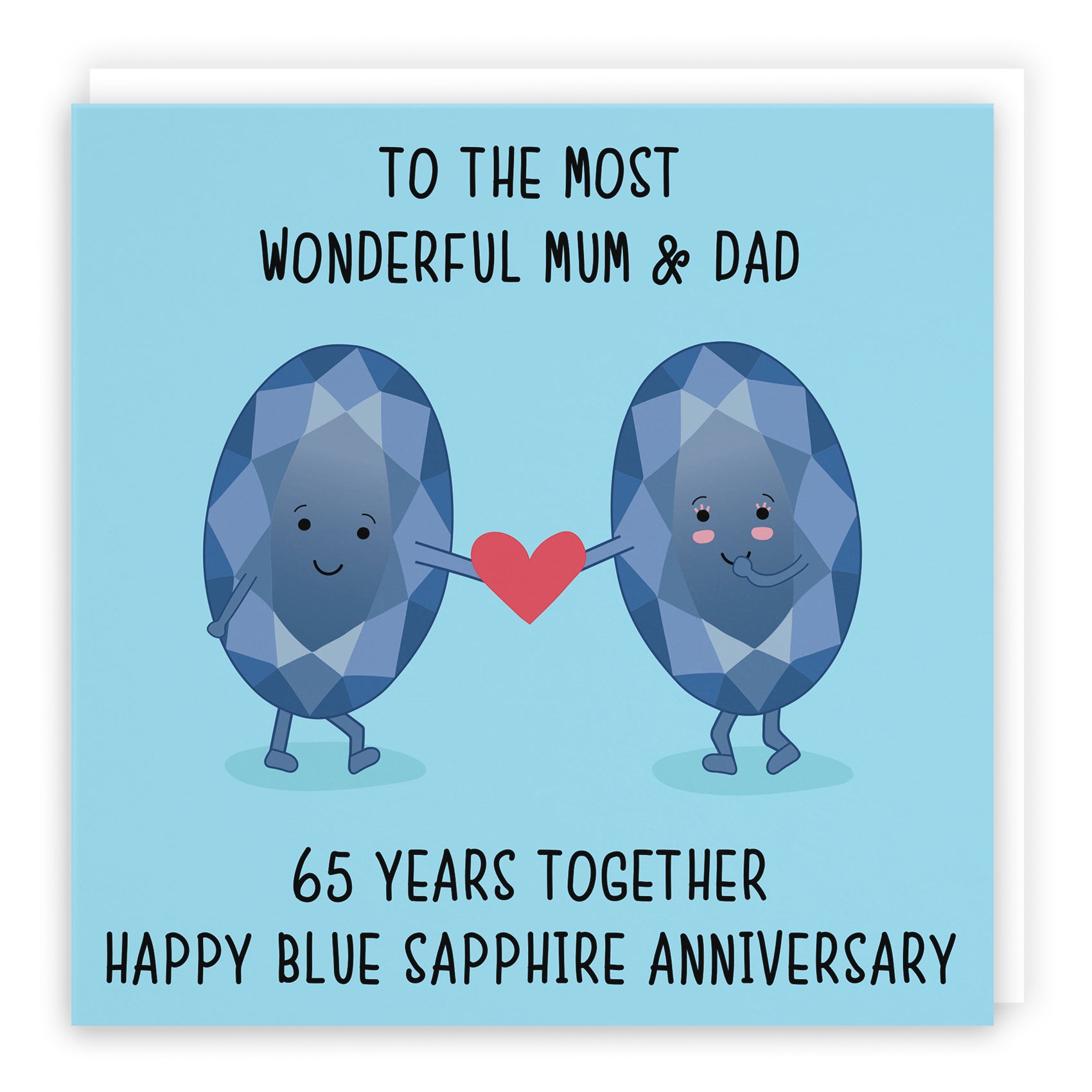 Cute Anniversary Card Iconic
