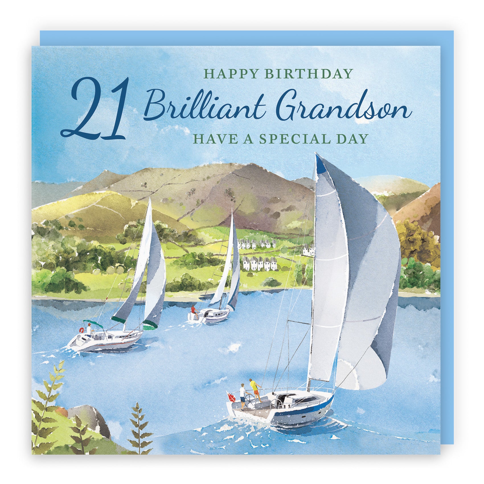Sailing Boats Birthday Card Milo's Gallery