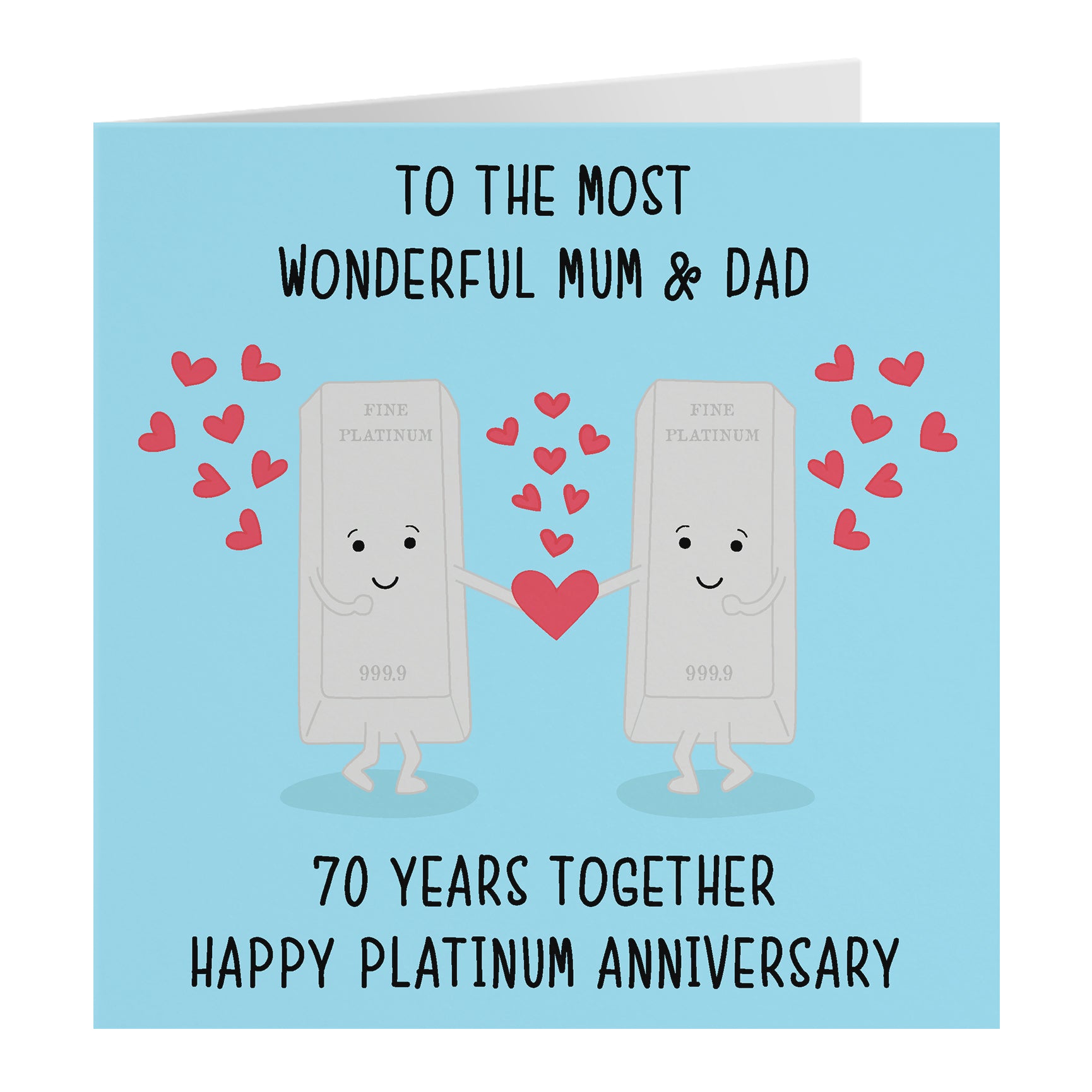 Cute Anniversary Card Iconic