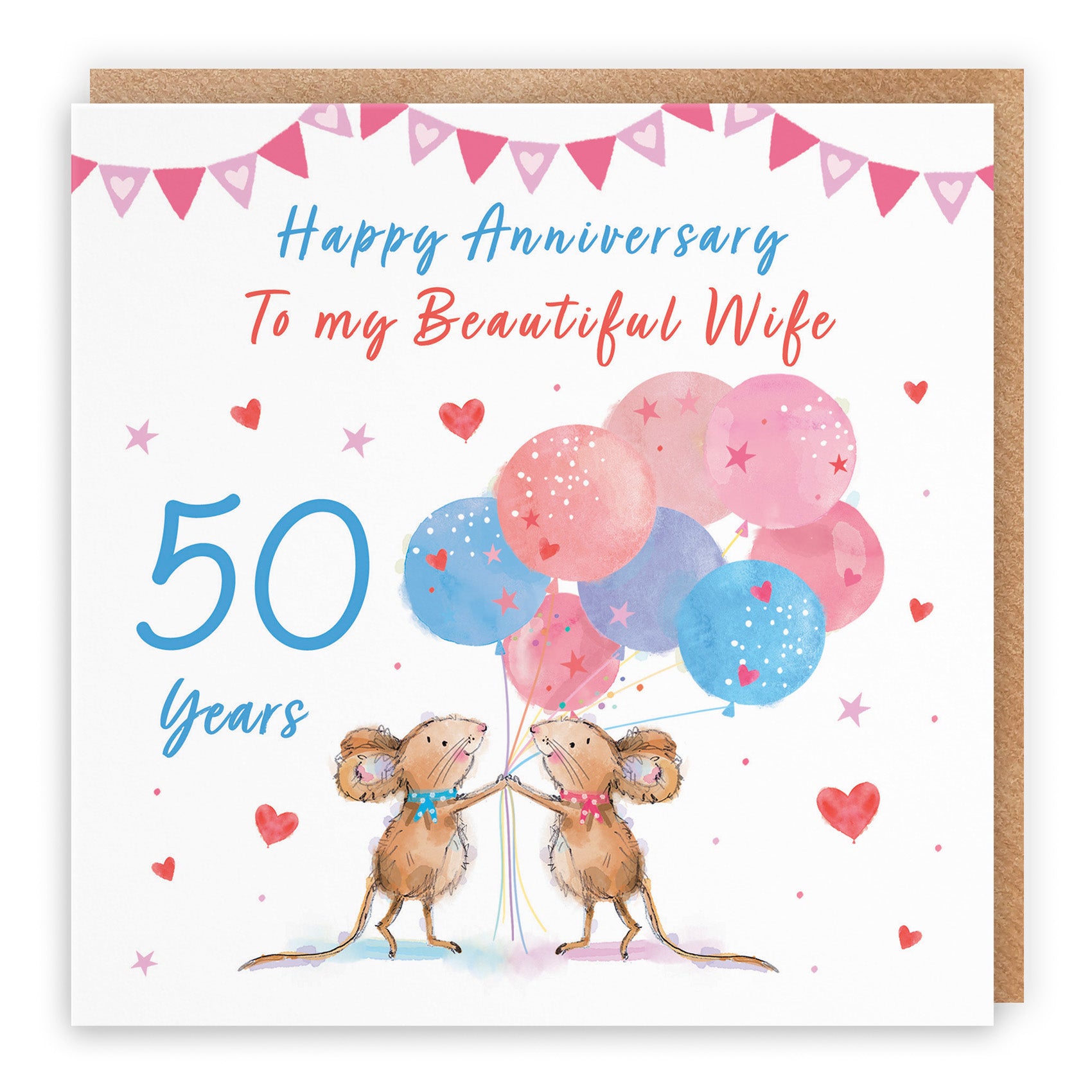 Happily Ever After Anniversary Card Little Whiskers