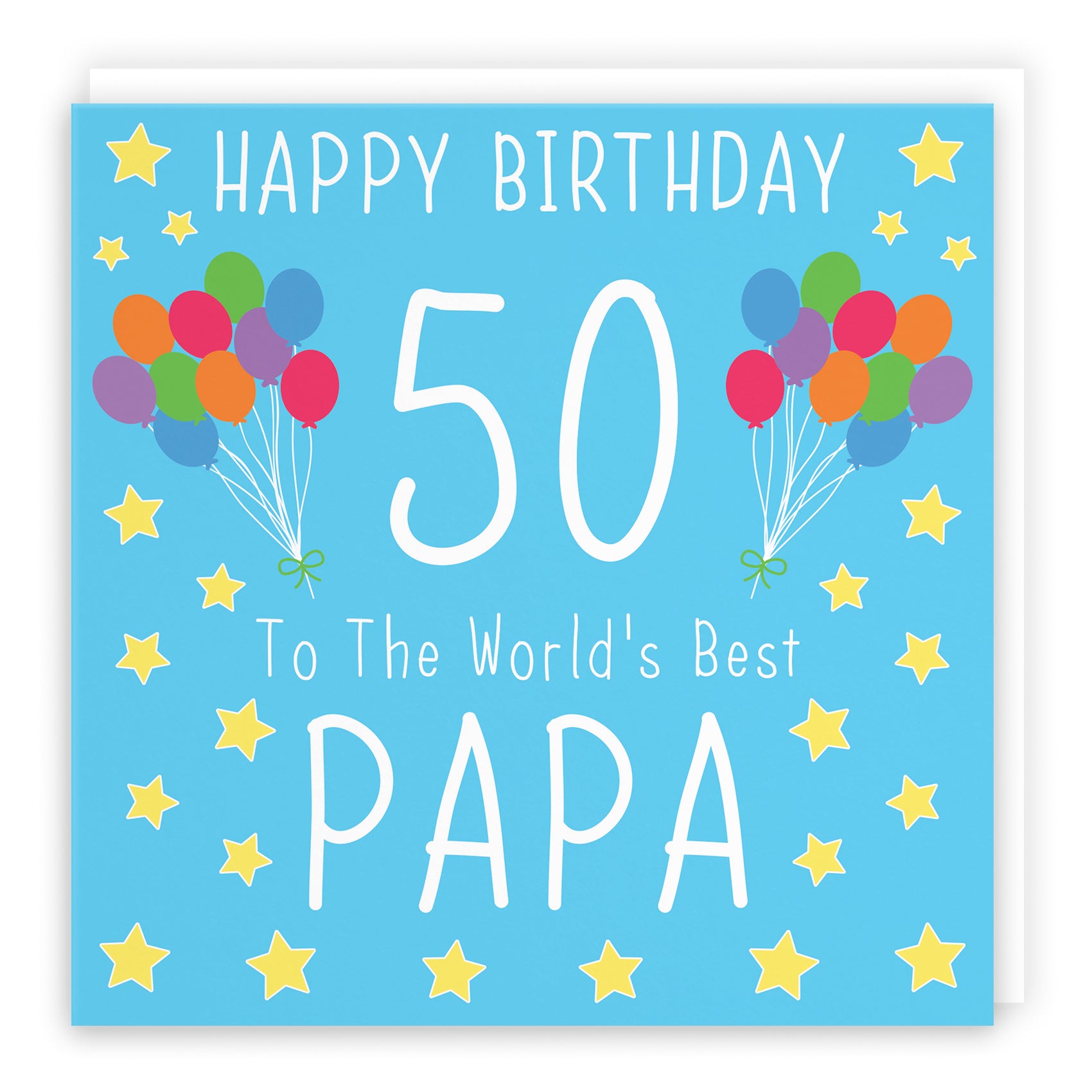 Blue Birthday Card Iconic