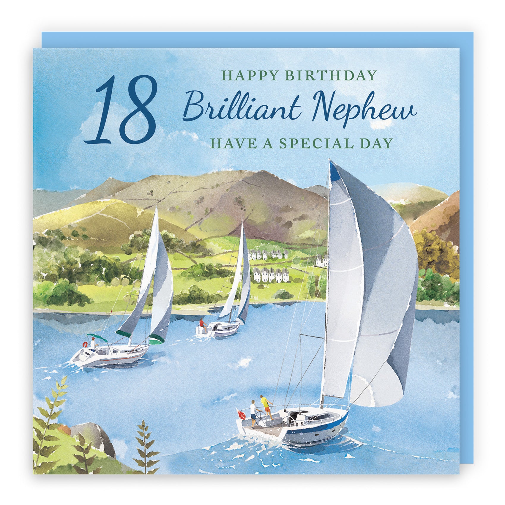 Sailing Boats Birthday Card Milo's Gallery