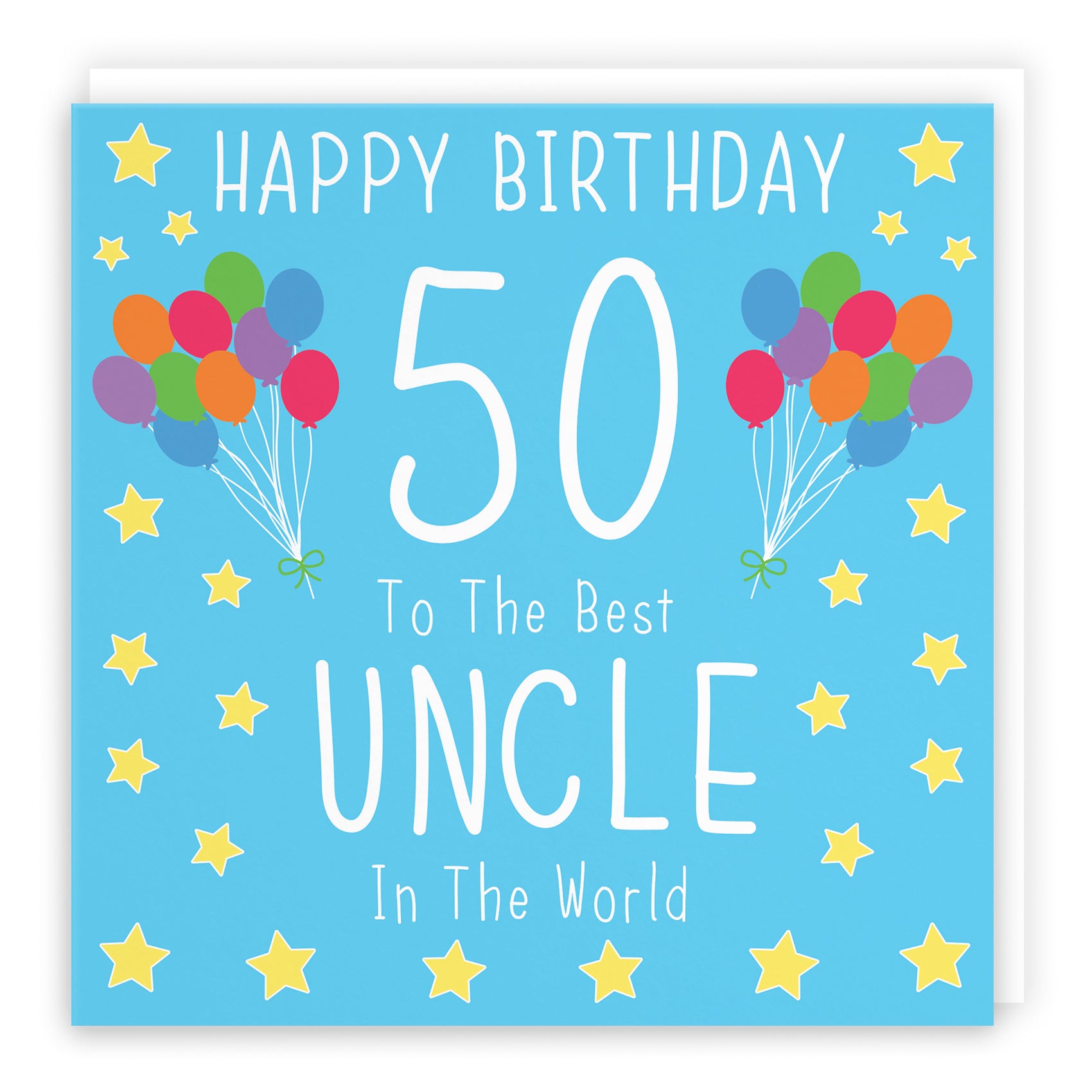 Blue Birthday Card Iconic