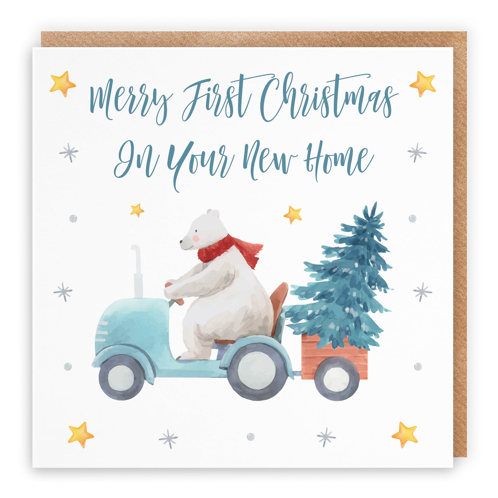 Christmas Card Polar Bear
