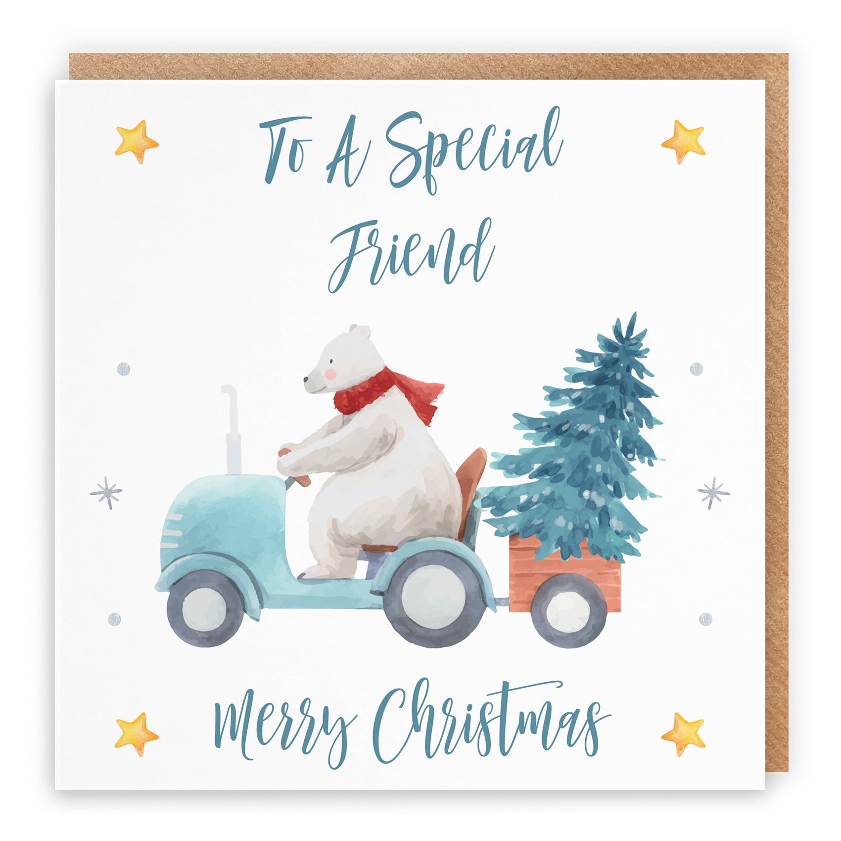 Christmas Card Polar Bear