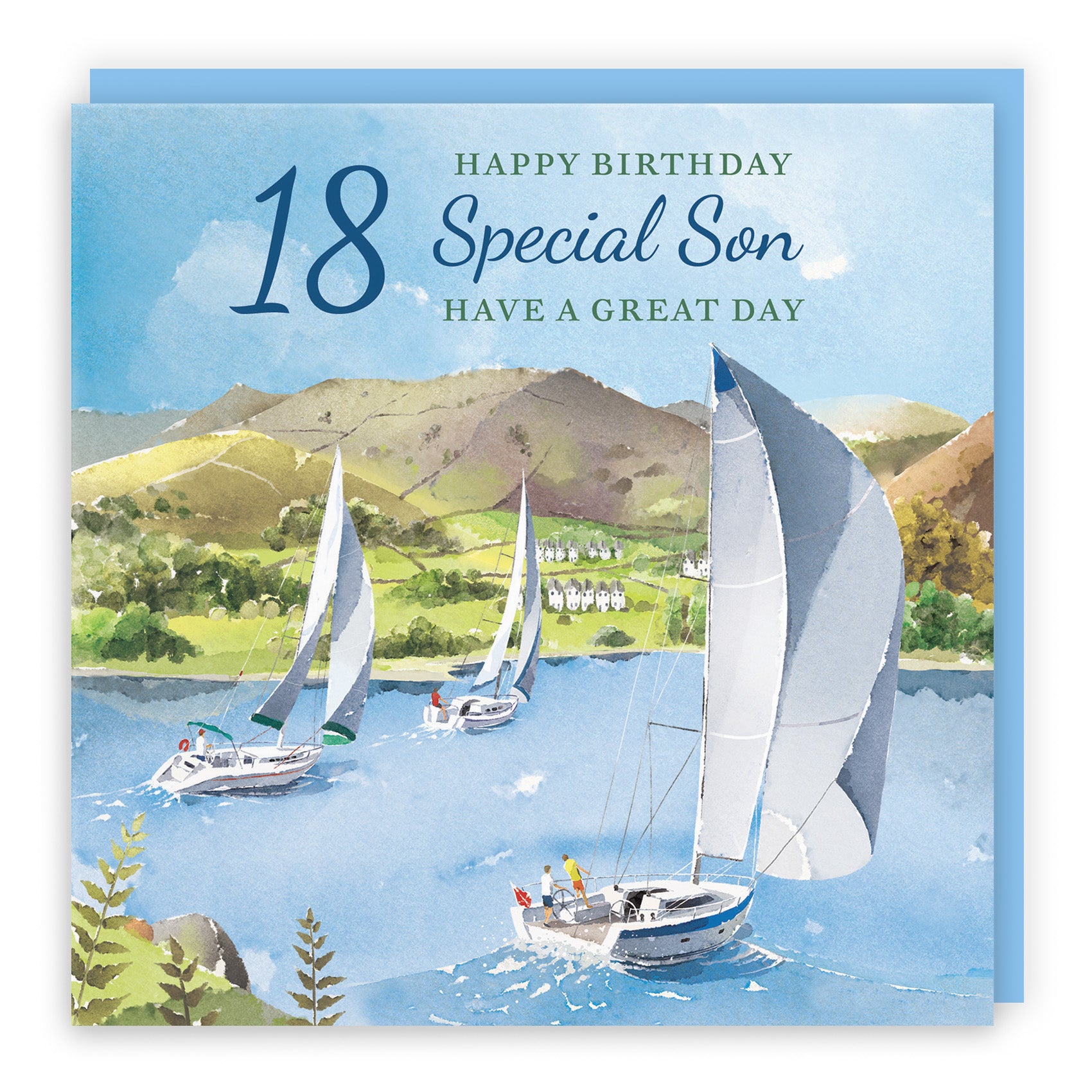 Sailing Boats Birthday Card Milo's Gallery