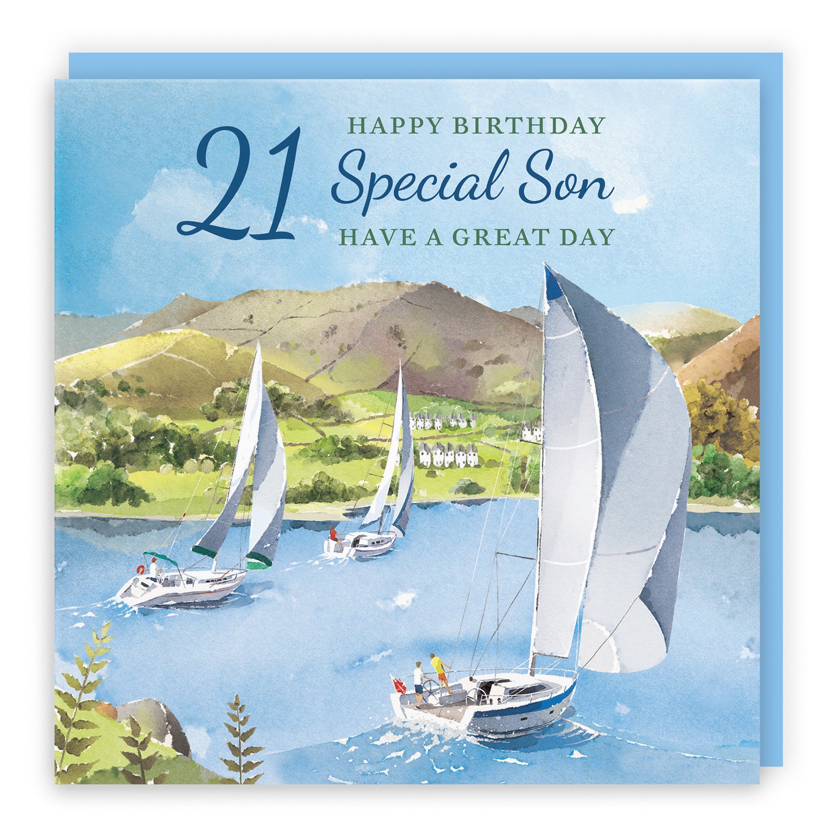 Sailing Boats Birthday Card Milo's Gallery