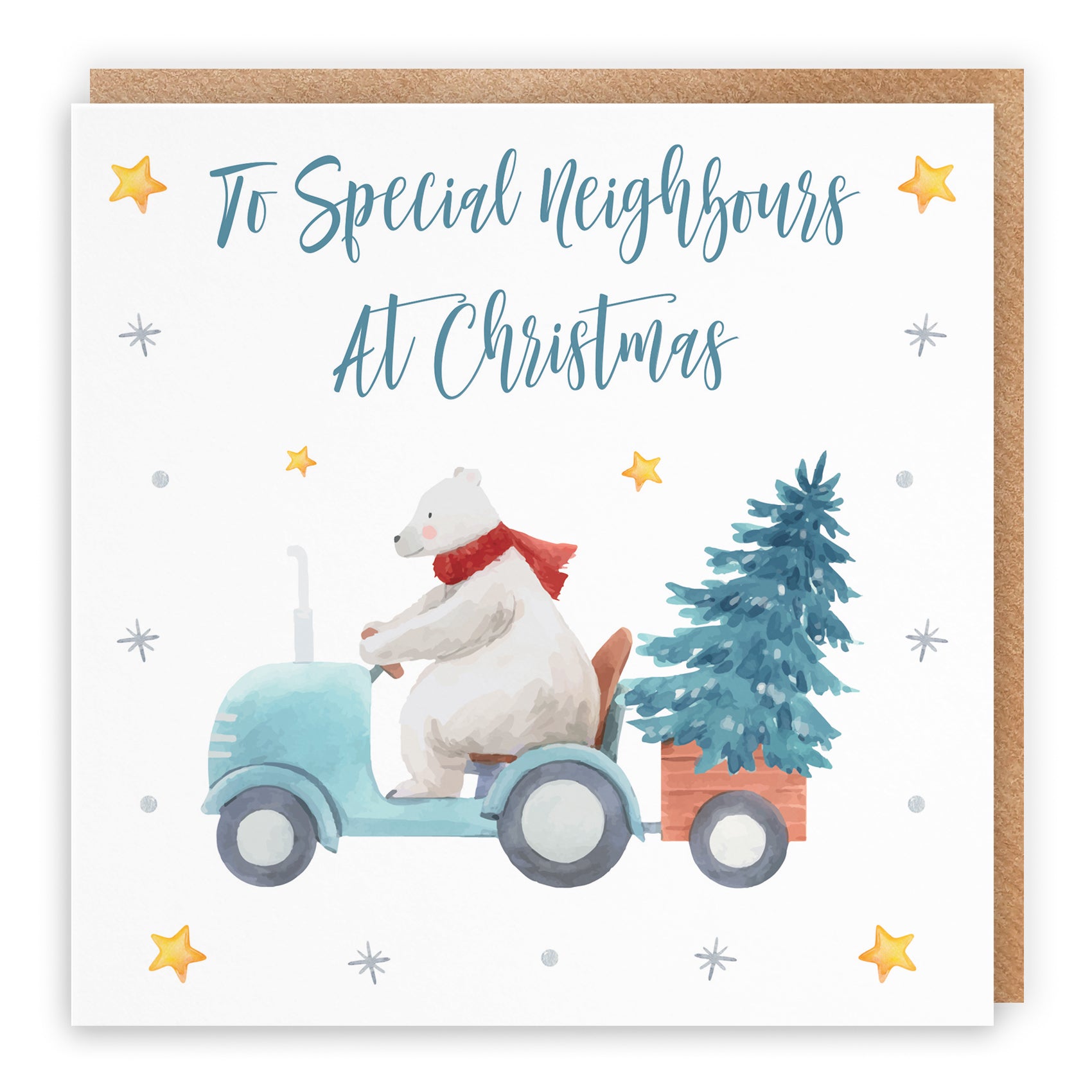 Christmas Card Polar Bear