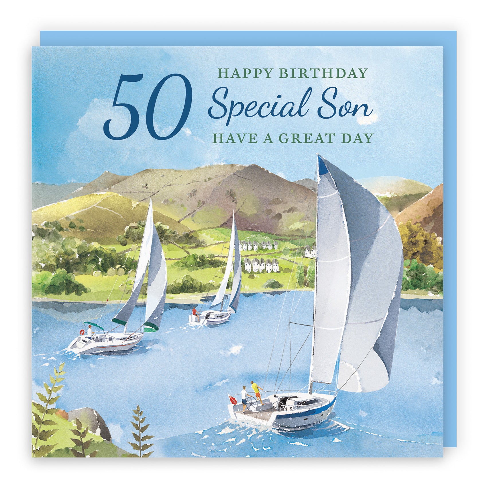 Sailing Boats Birthday Card Milo's Gallery