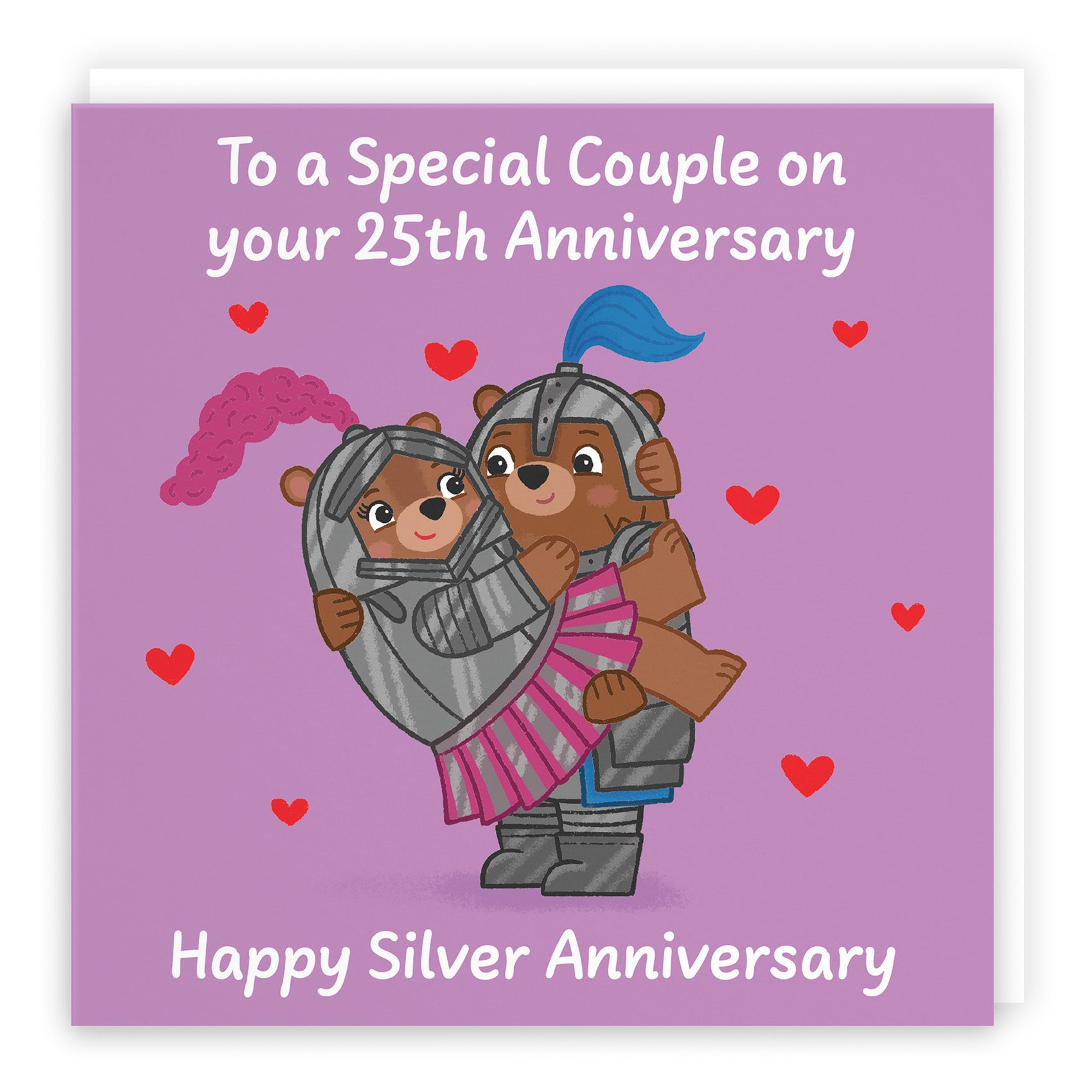 Bears Milestone Anniversary Card Love Story