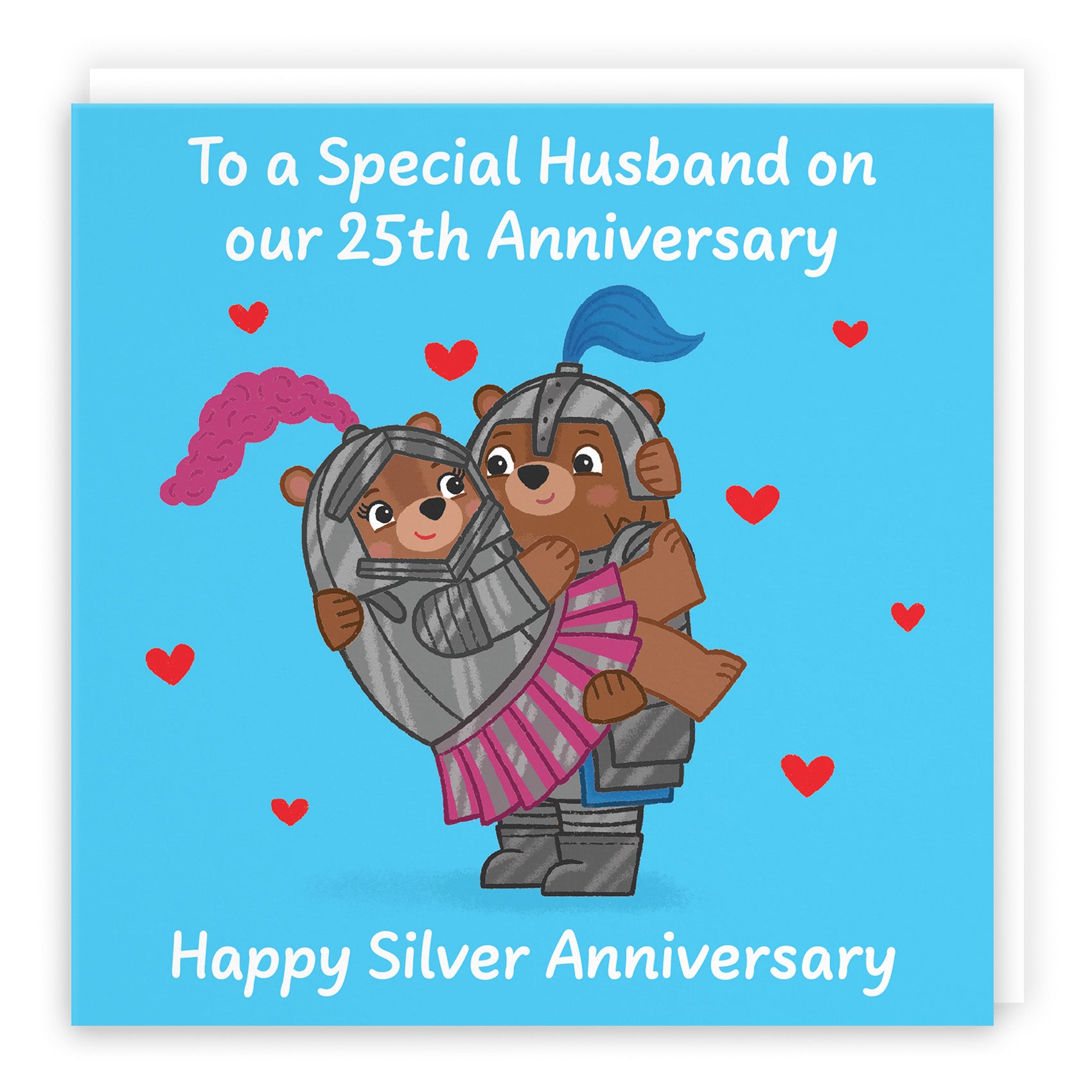 Bears Milestone Anniversary Card Love Story