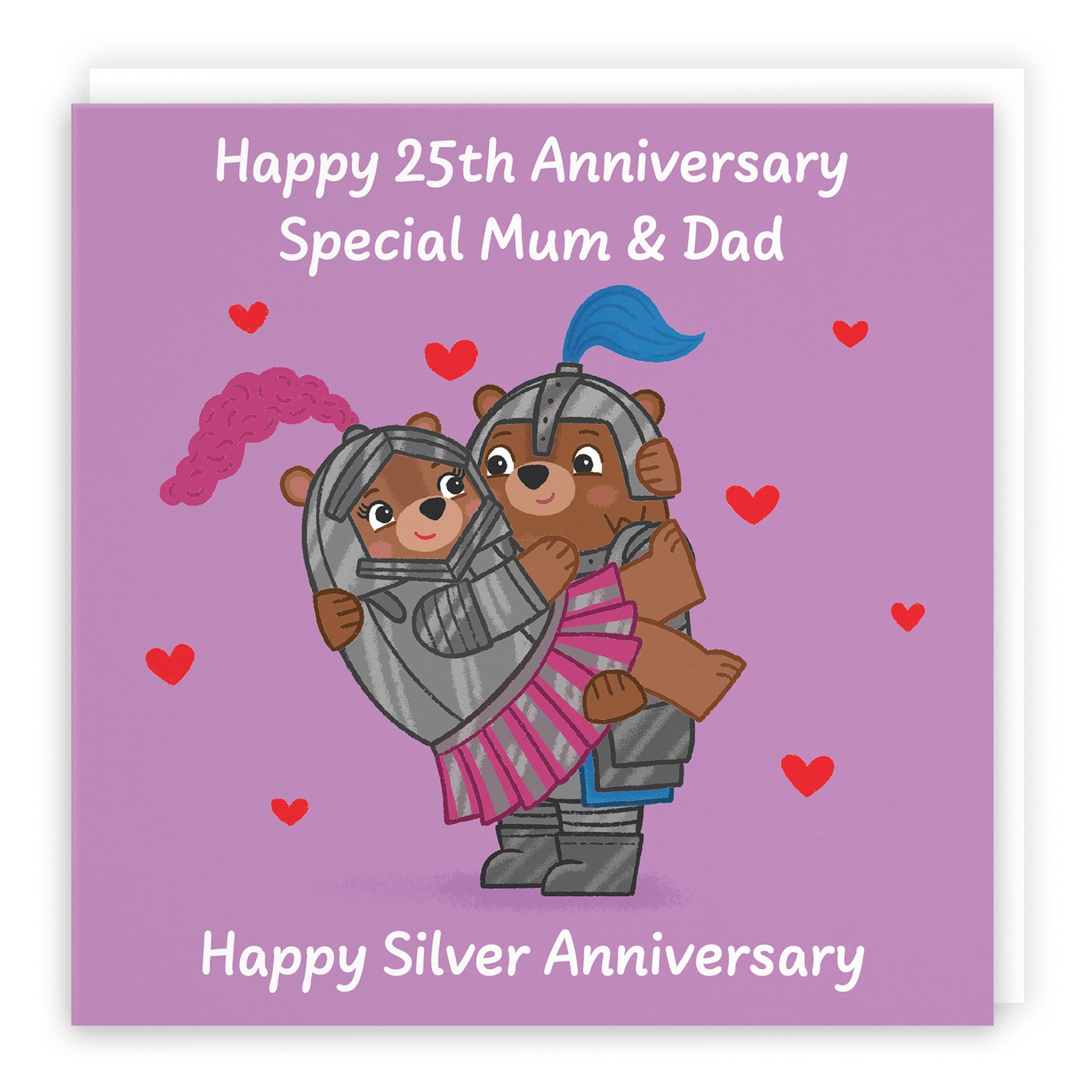 Bears Milestone Anniversary Card Love Story