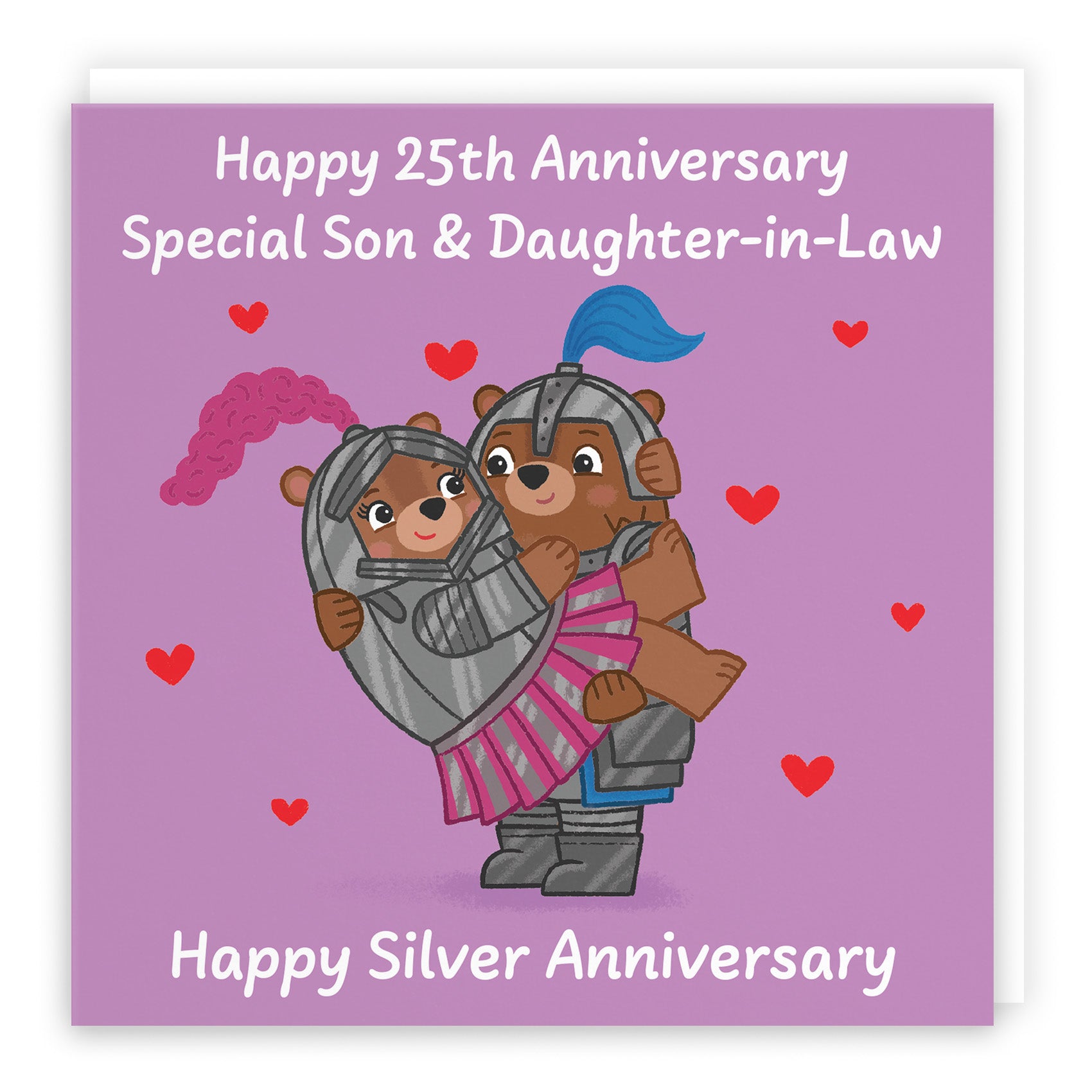 Bears Milestone Anniversary Card Love Story