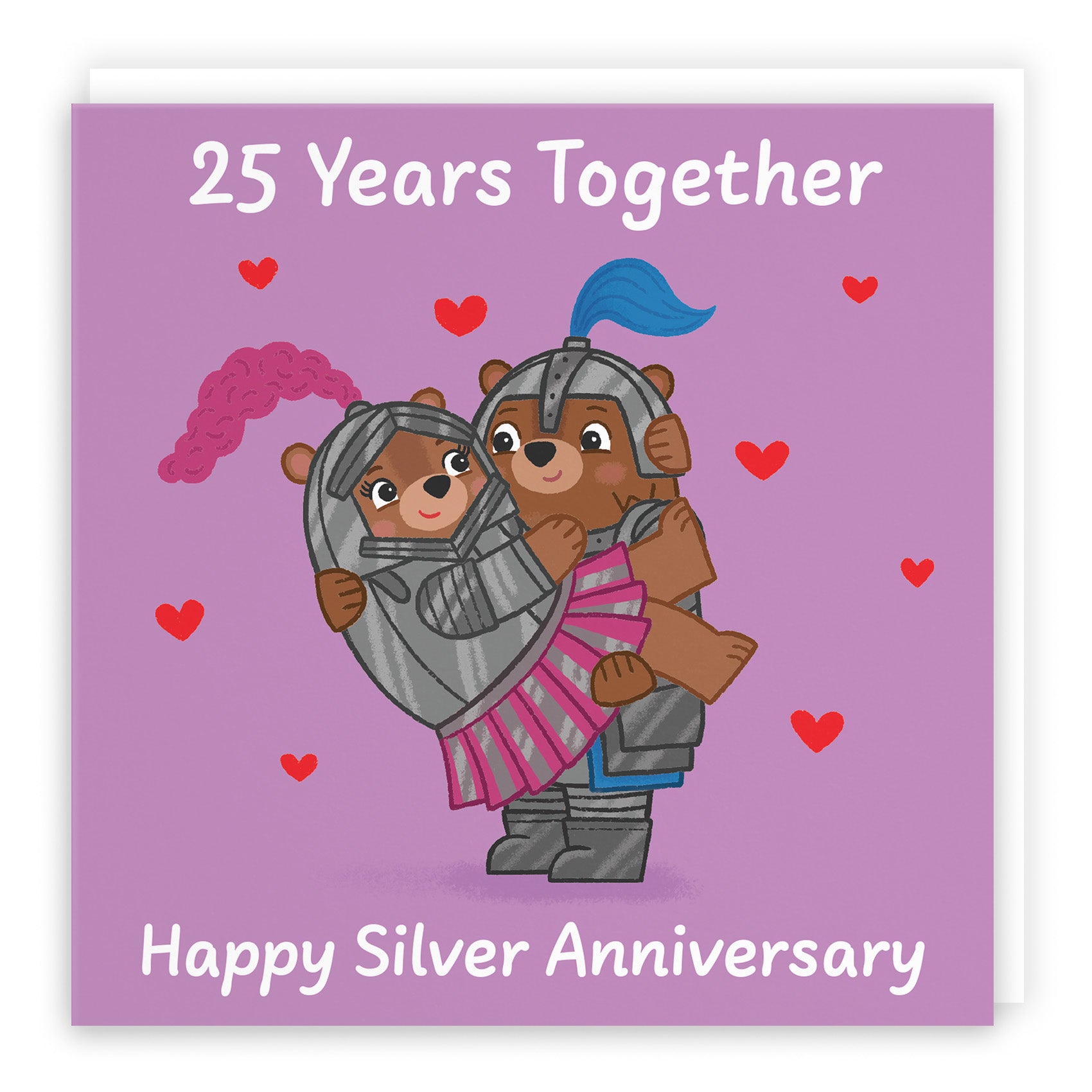 Bears Milestone Anniversary Card Love Story