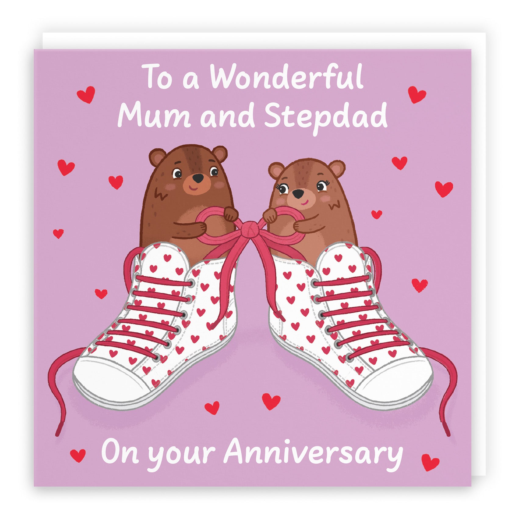 Love Laces Anniversary Card Love Story