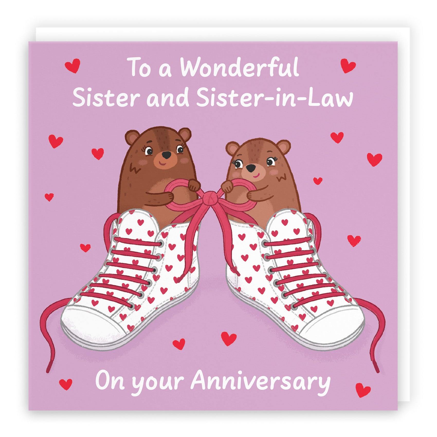 Love Laces Anniversary Card Love Story