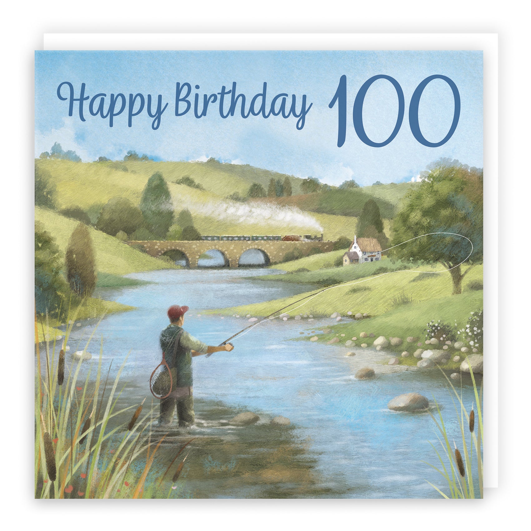 Fly Fishing Birthday Card Milo's Gallery