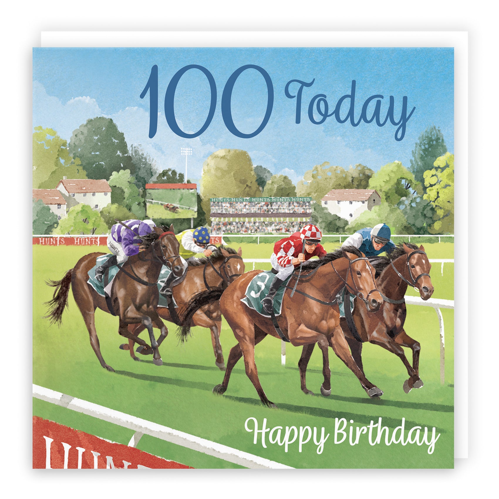 Horse Racing Birthday Card Milo's Gallery