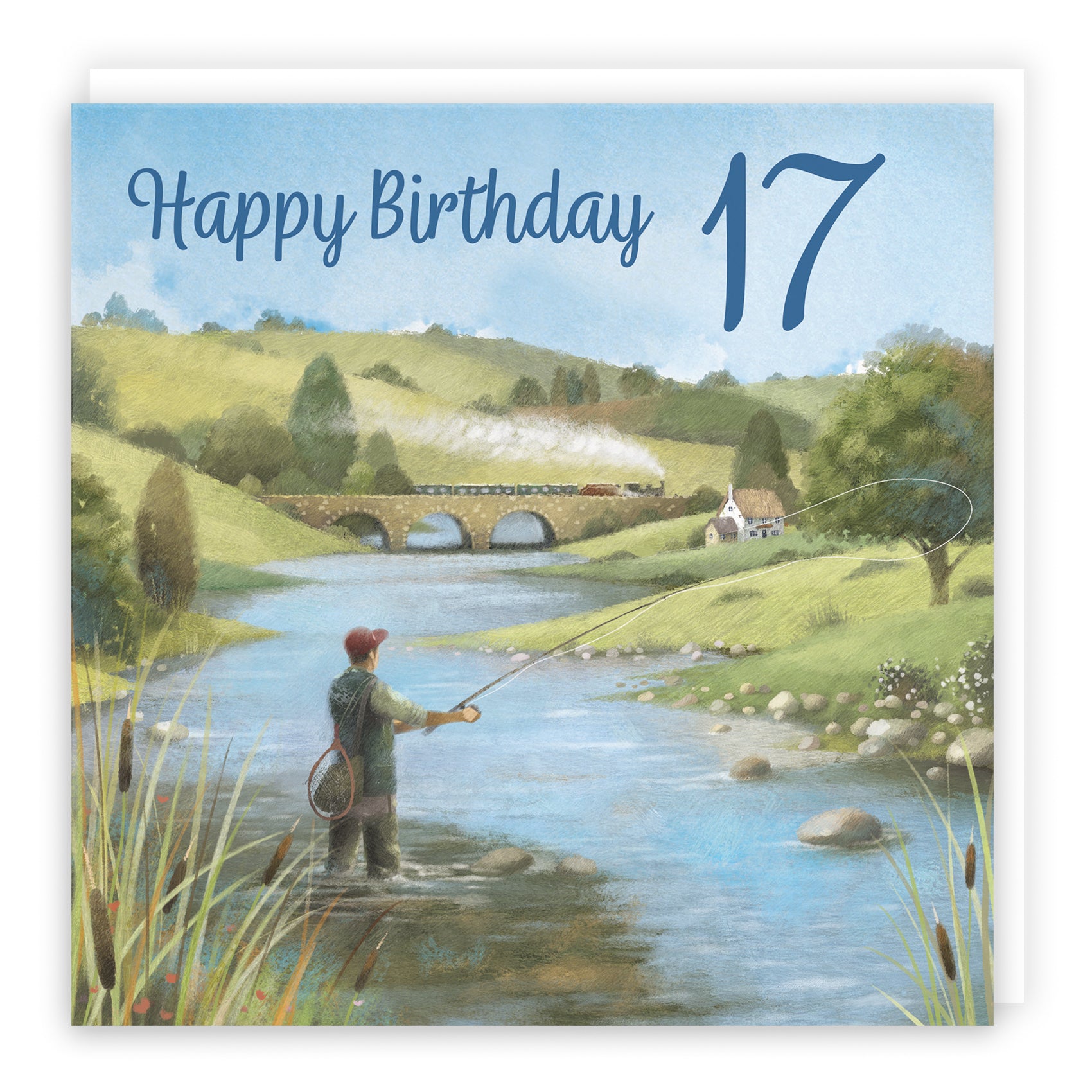 Fly Fishing Birthday Card Milo's Gallery