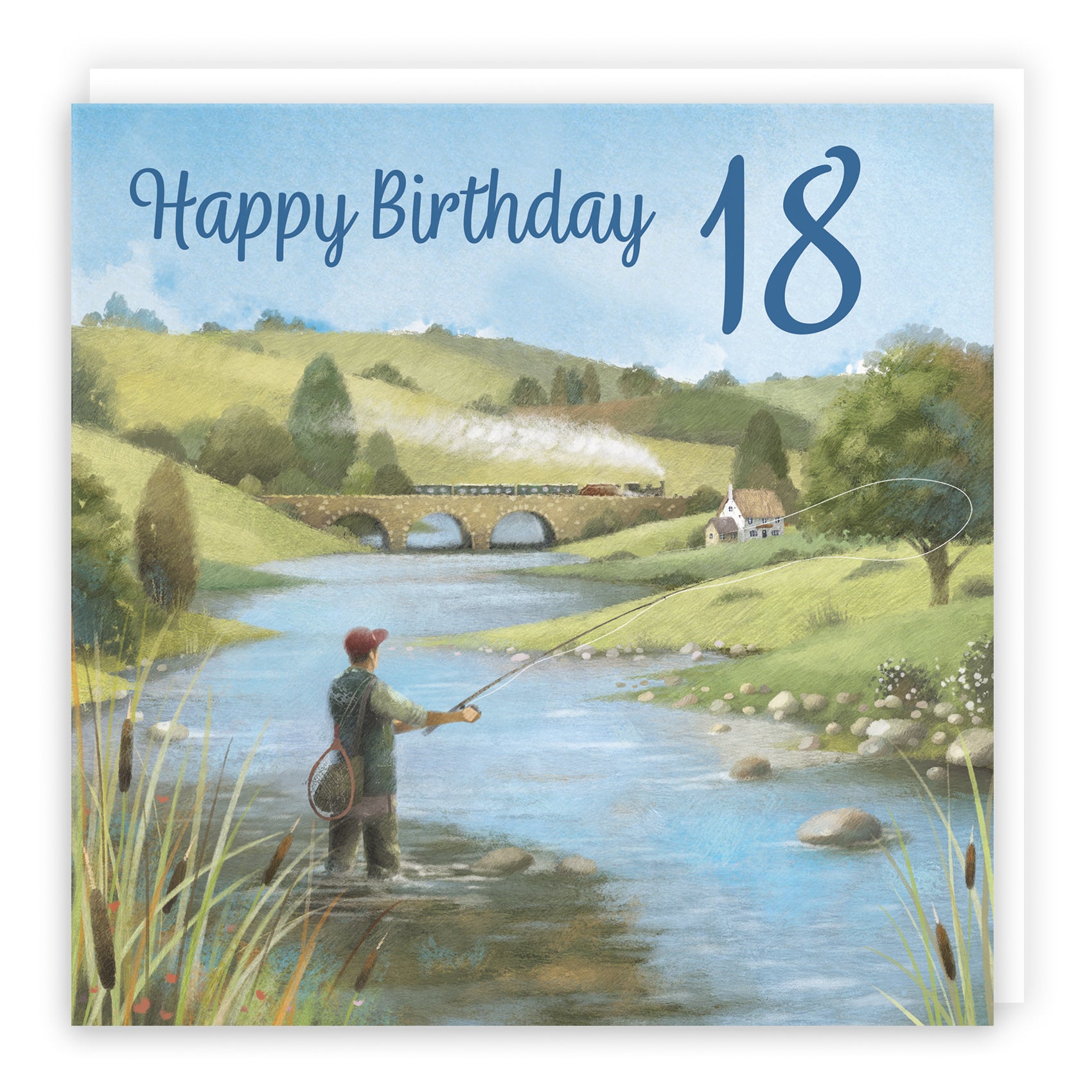 Fly Fishing Birthday Card Milo's Gallery