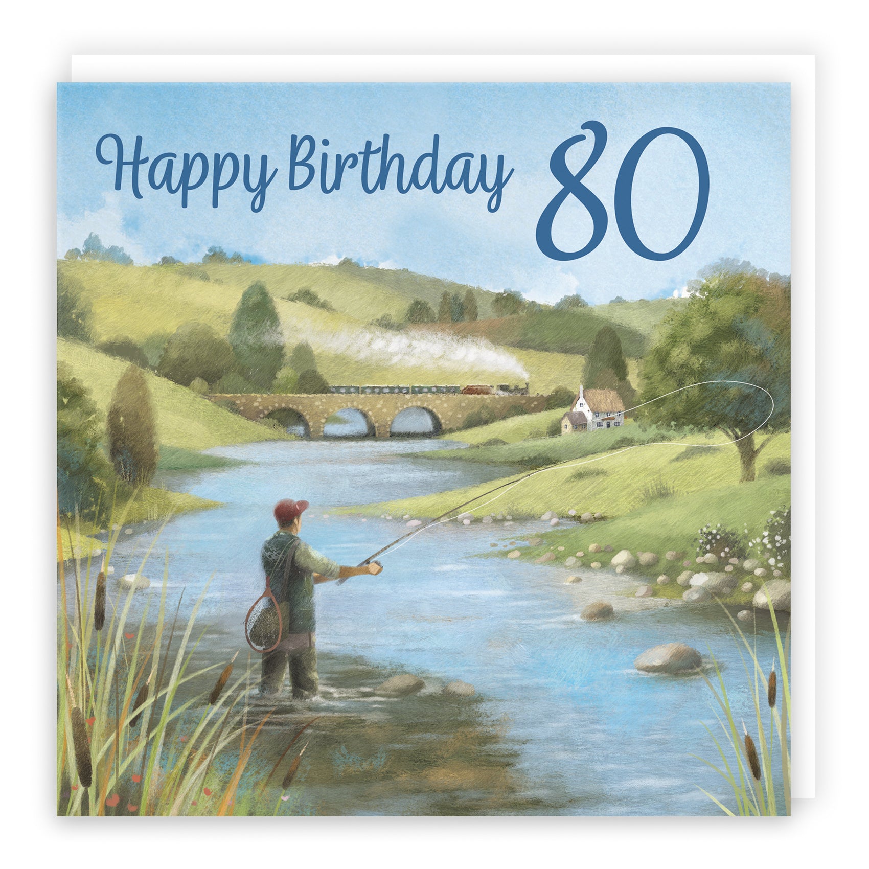 Fly Fishing Birthday Card Milo's Gallery