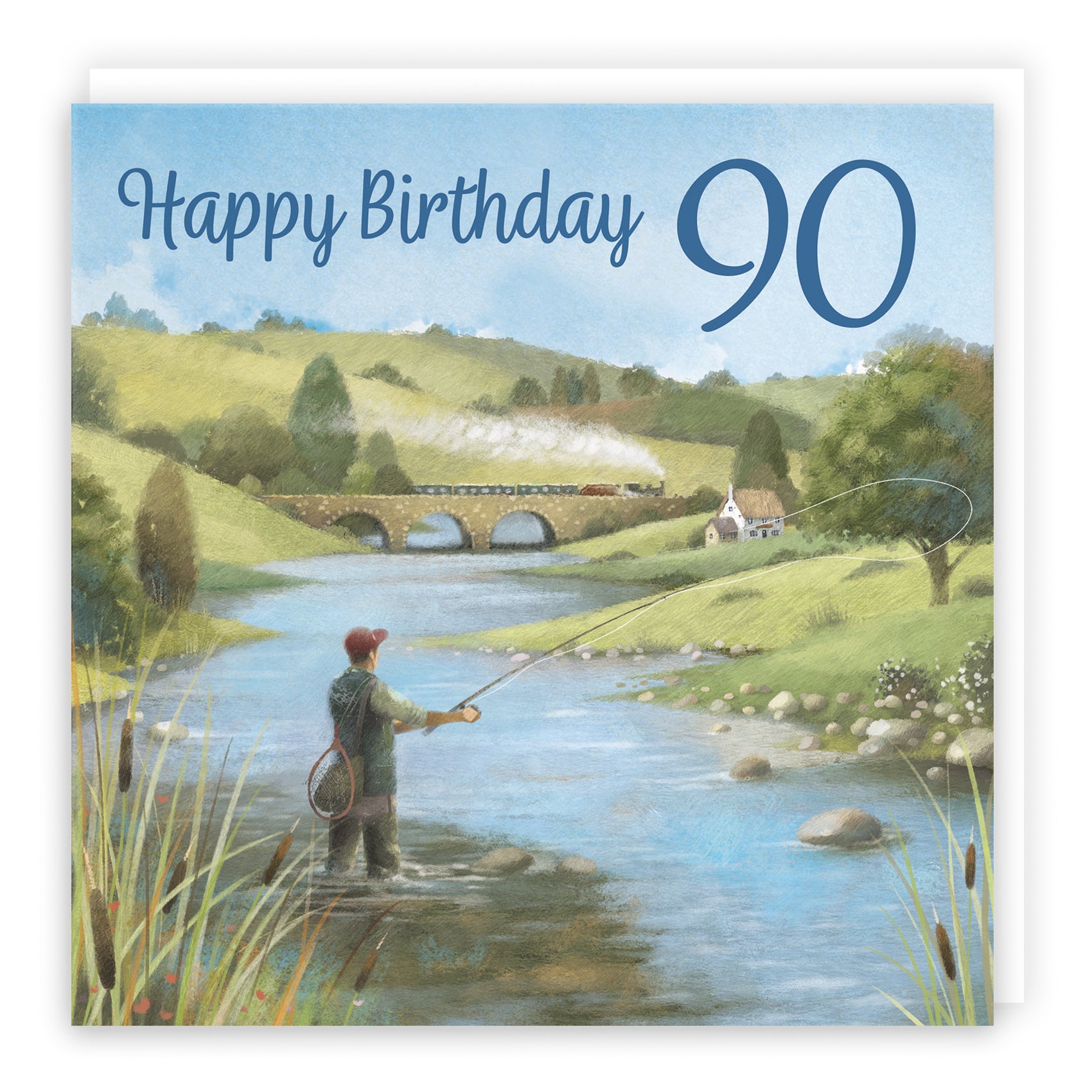 Fly Fishing Birthday Card Milo's Gallery