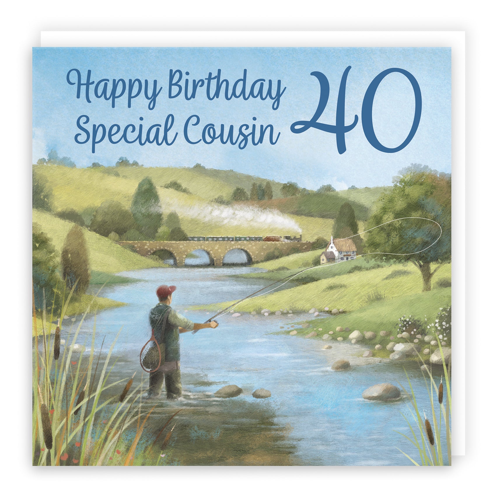 Fly Fishing Birthday Card Milo's Gallery