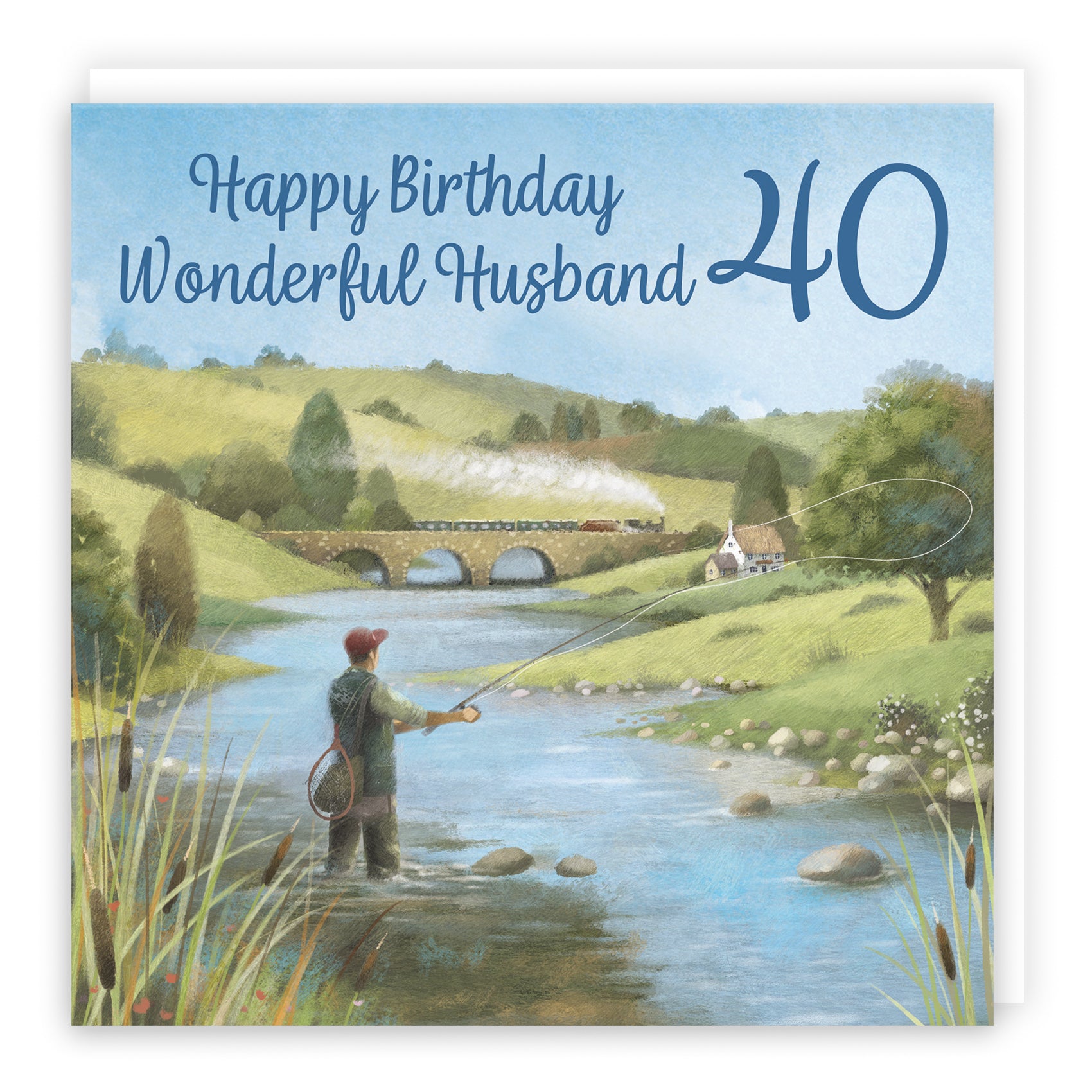 Fly Fishing Birthday Card Milo's Gallery