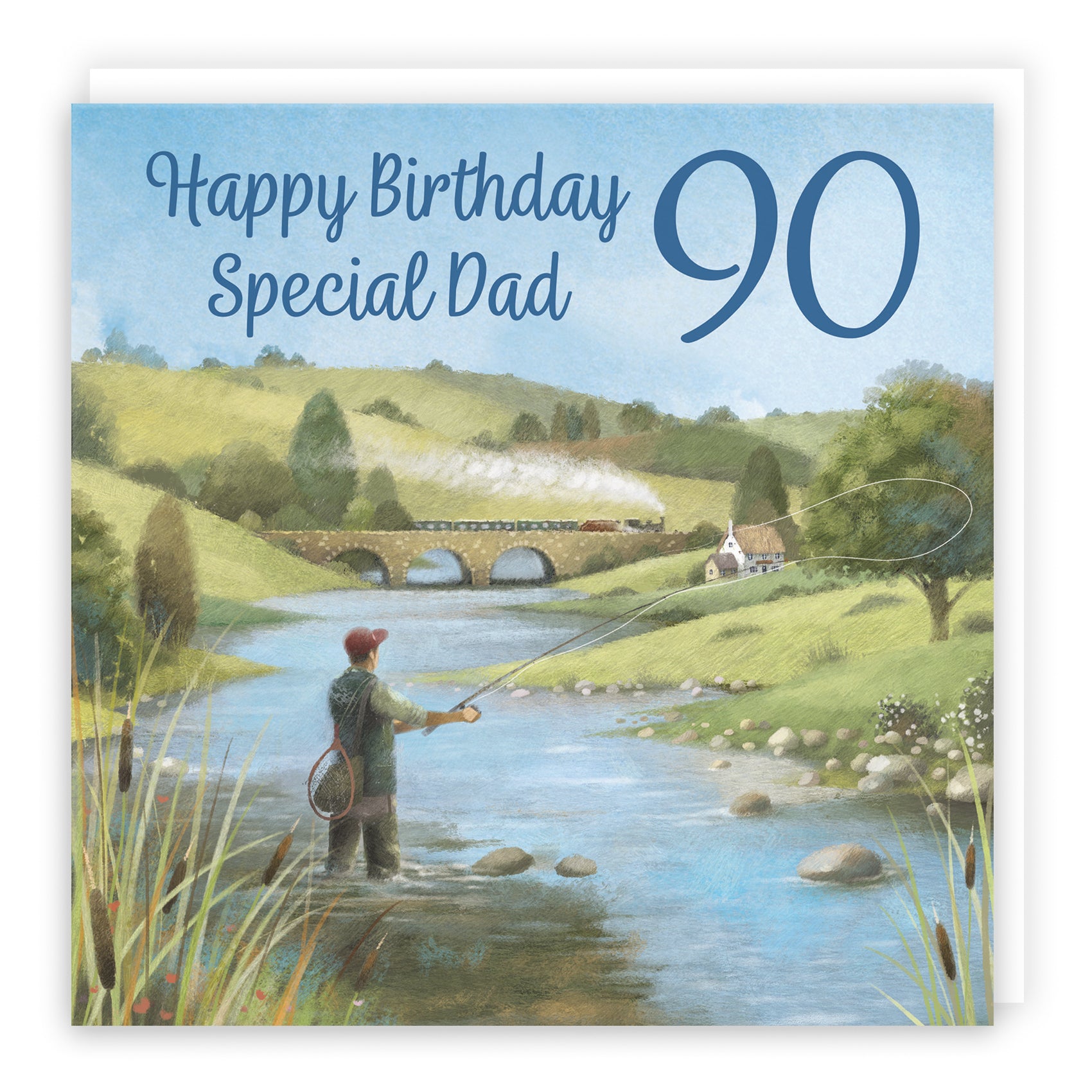 Fly Fishing Birthday Card Milo's Gallery