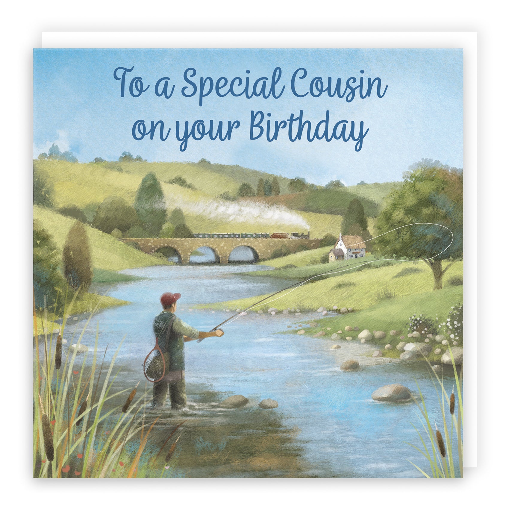 Fly Fishing Birthday Card Milo's Gallery