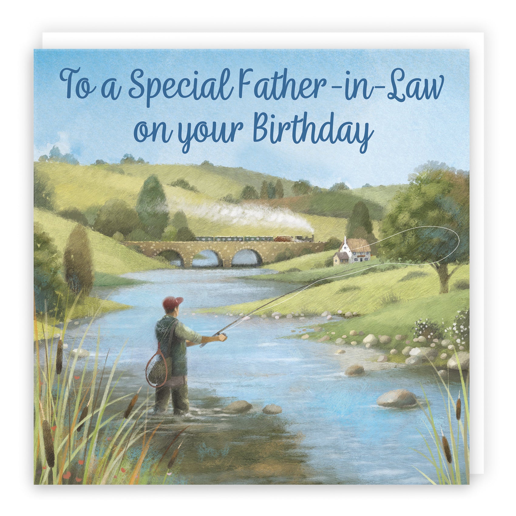 Fly Fishing Birthday Card Milo's Gallery