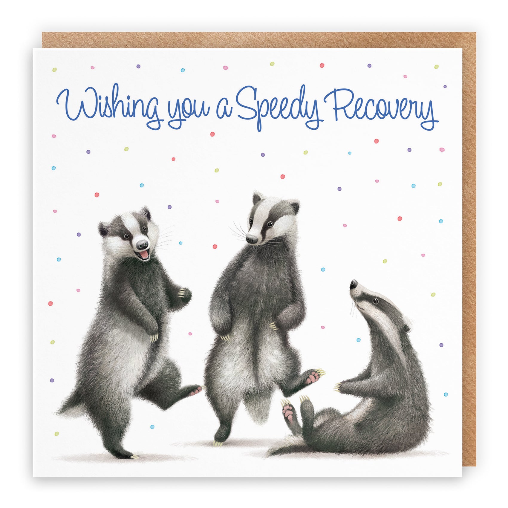 Badgers Get Well Card Milo's Gallery