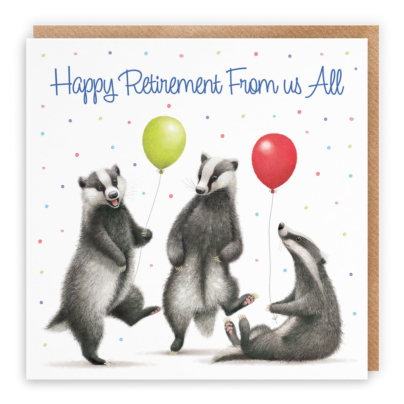 Badgers Retirement Card Milo's Gallery