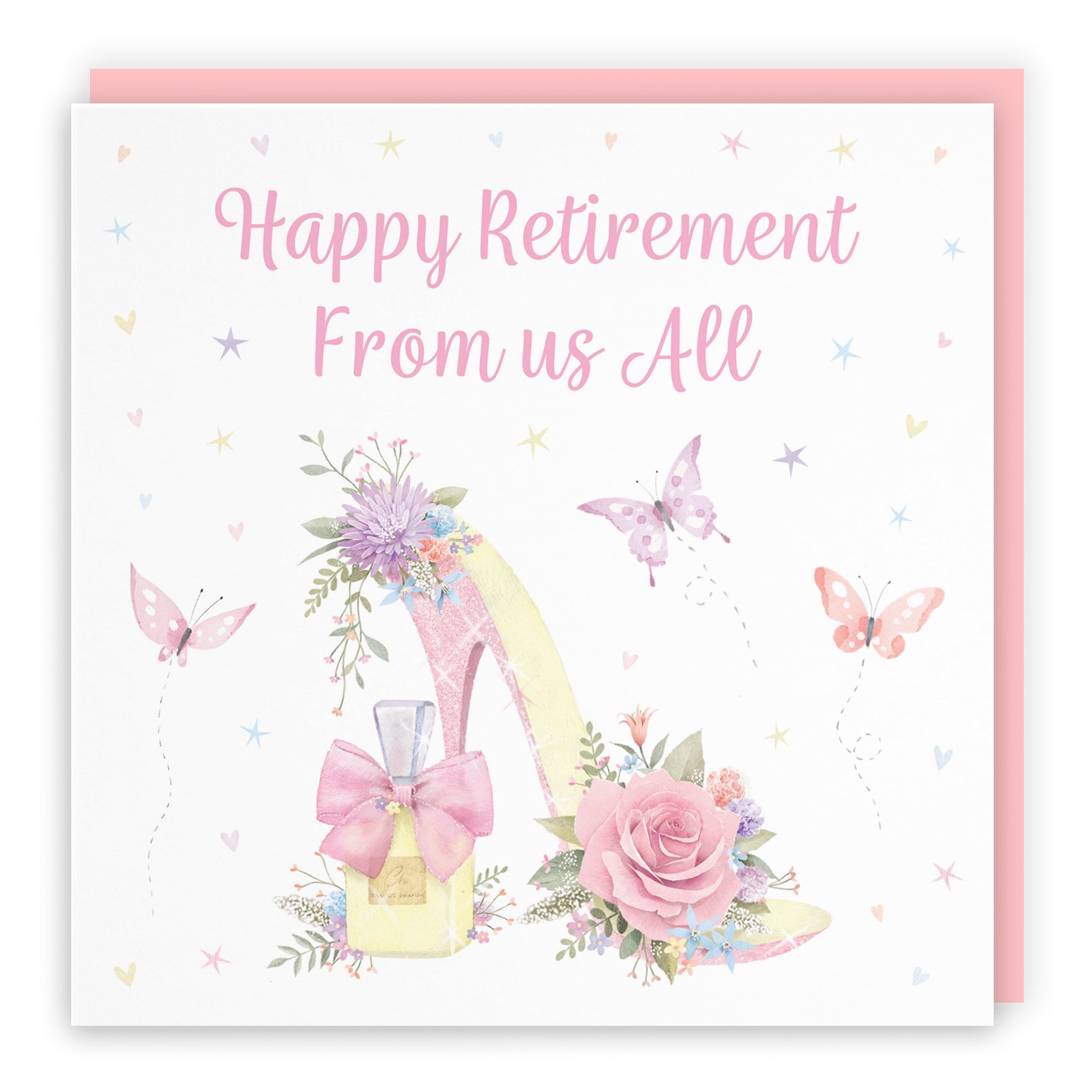 High Heel And Perfume Retirement Card Milo's Gallery