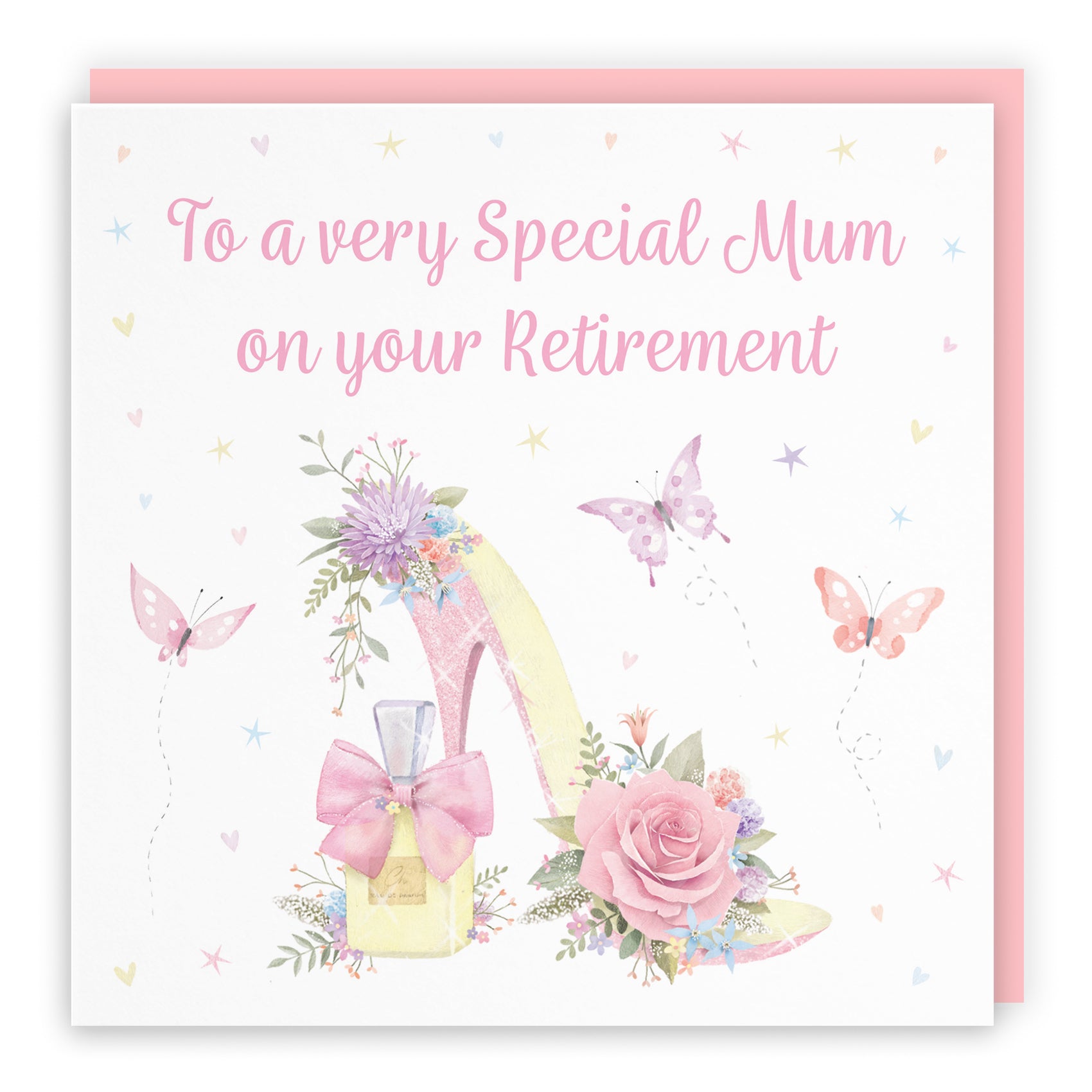 High Heel And Perfume Retirement Card Milo's Gallery