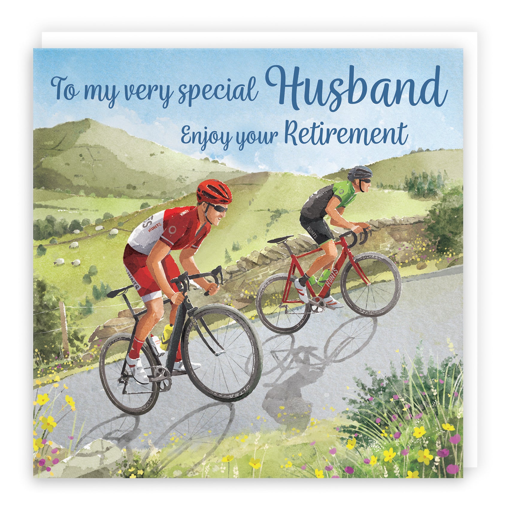 Male Road Cycling Retirement Card Milo's Gallery