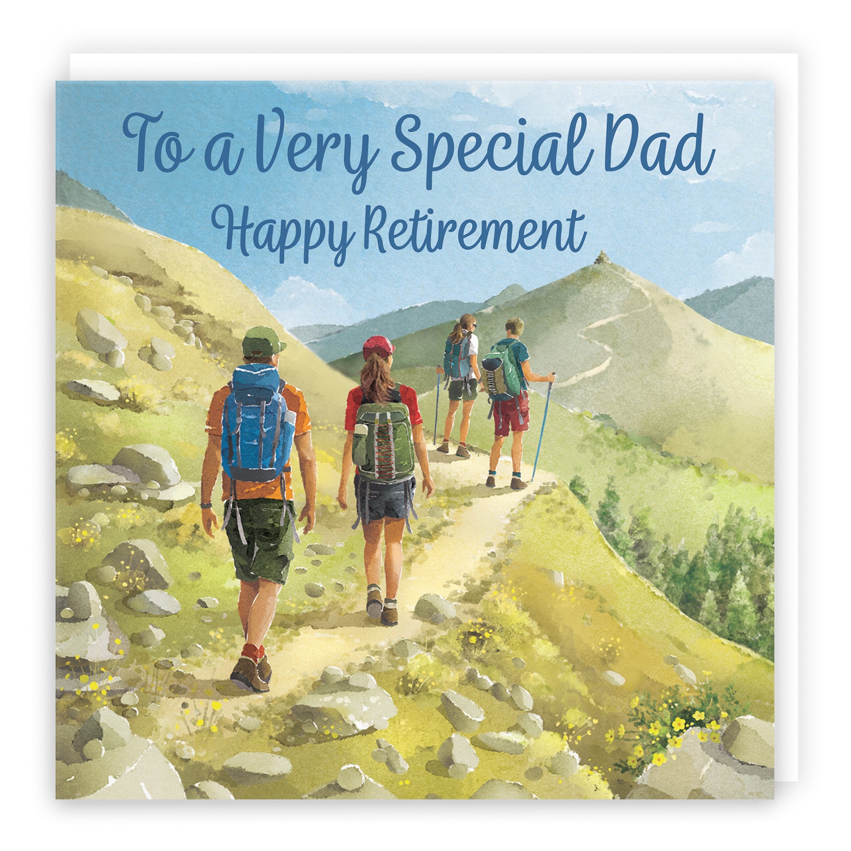 Hiking Retirement Card Milo's Gallery