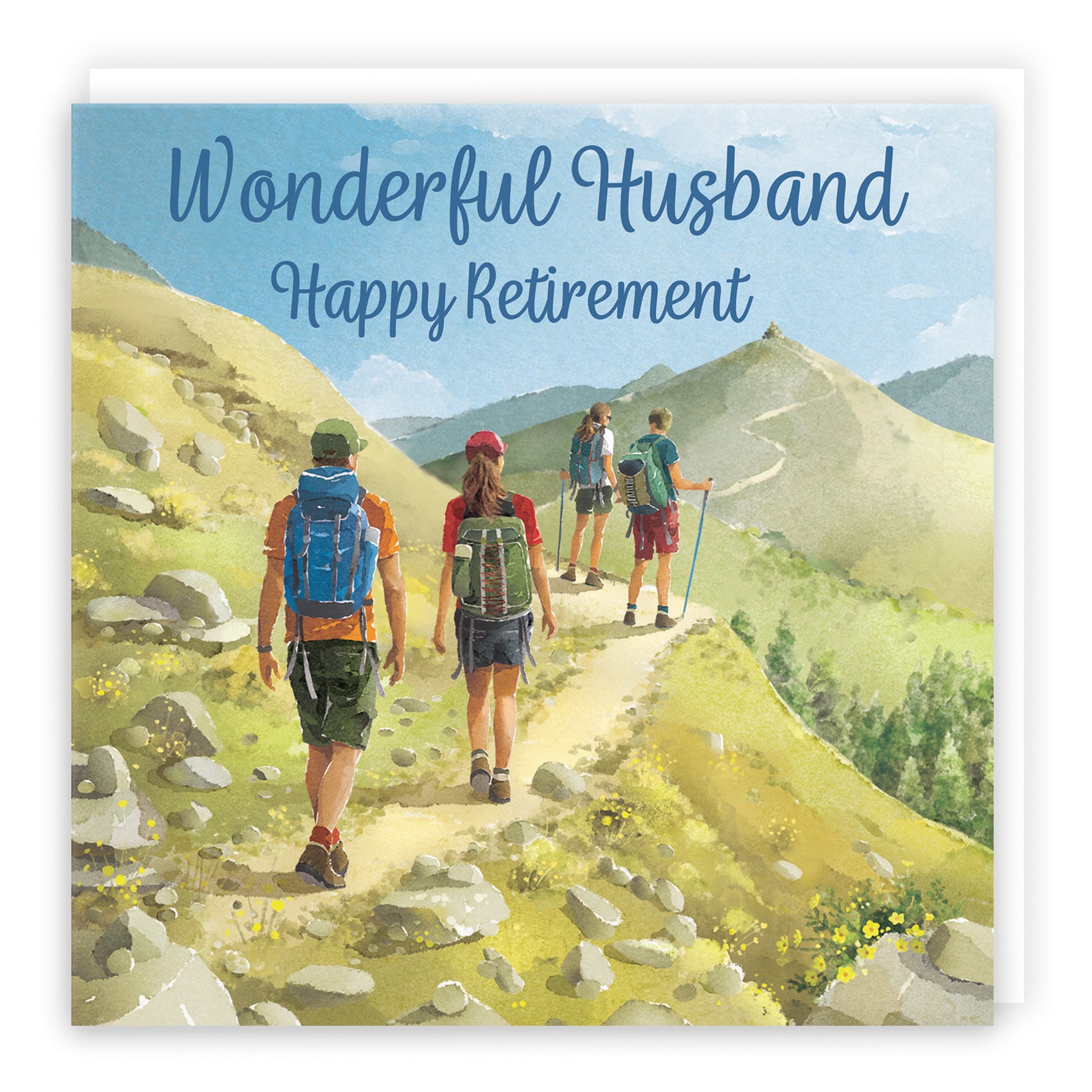 Hiking Retirement Card Milo's Gallery