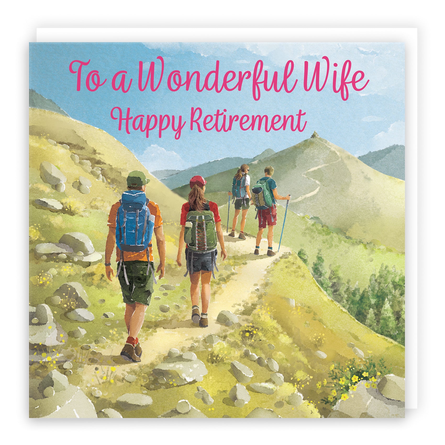 Hiking Retirement Card Milo's Gallery